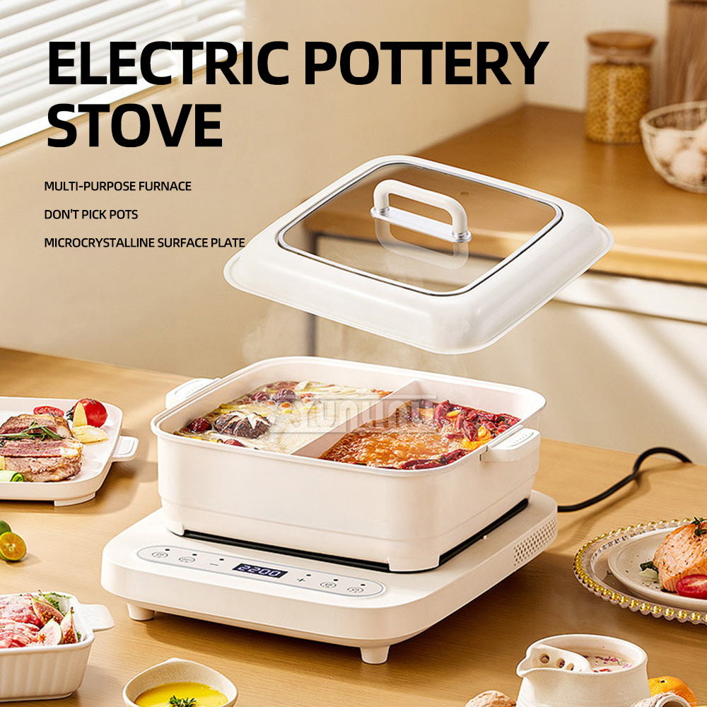 Home Cooking Heater - Kitchen Electric Ceramic Heaters Smokeless Home-appliance