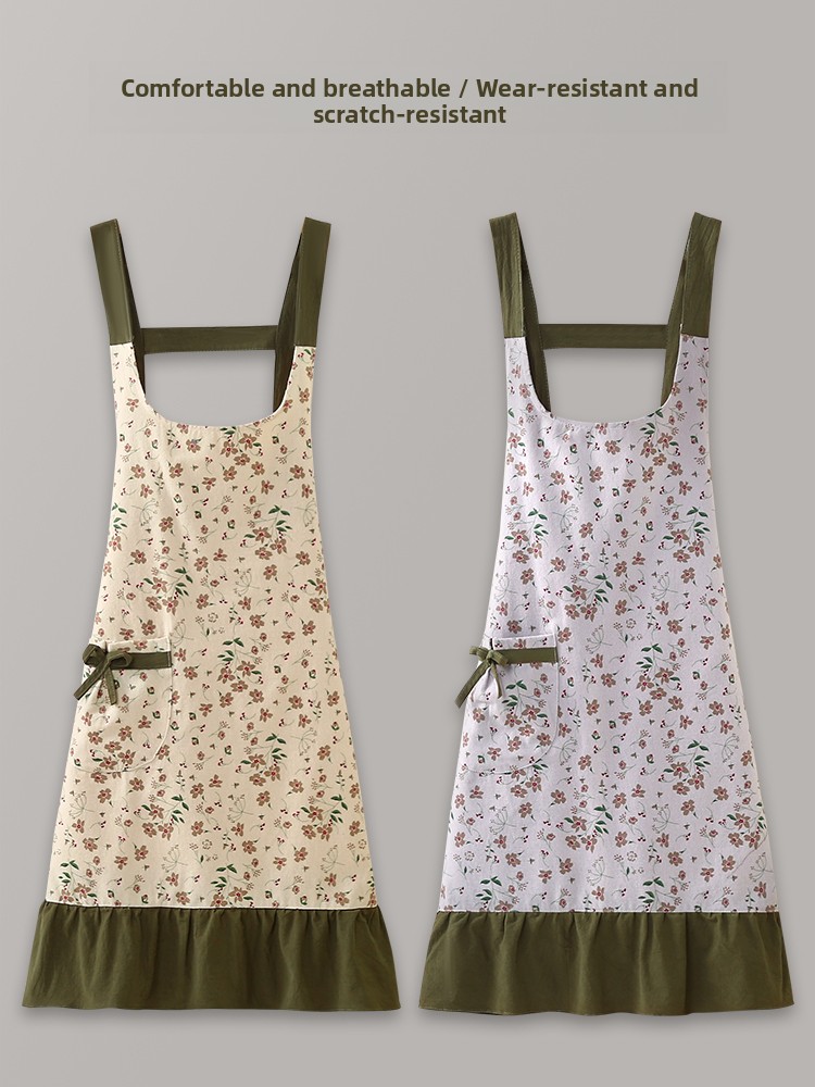 Home Use Kitchen Apron Cotton  - Home Cooking Online avis et prix