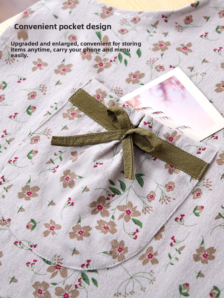 Home Use Kitchen Apron Cotton  - Home Cooking Online avis et prix