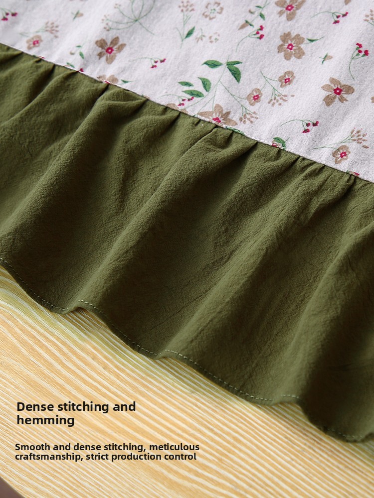 Home Use Kitchen Apron Cotton  - Home Cooking Online avis et prix