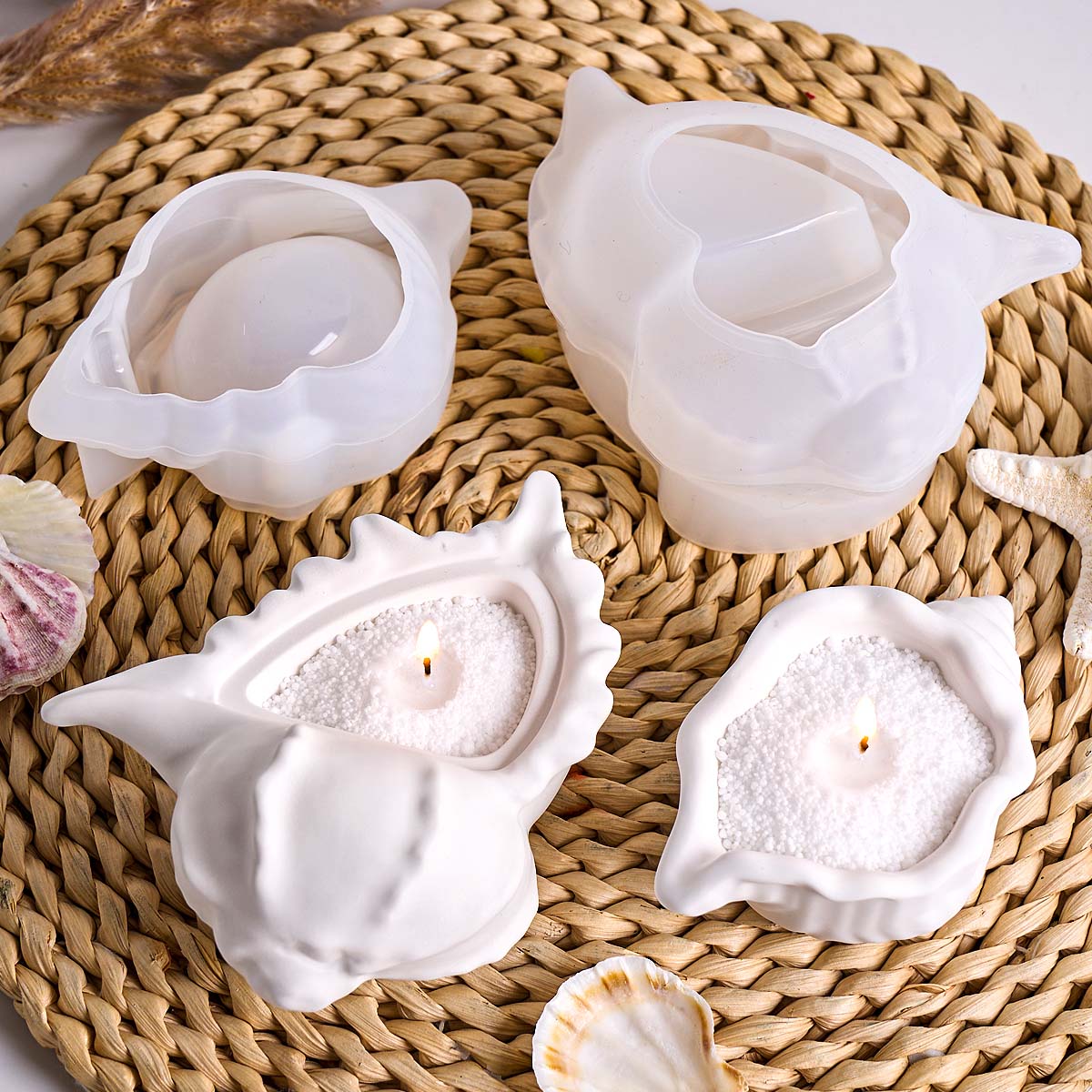 Conch Flowerpot Silicone Mold  - Idli Steamer Mold avis et prix