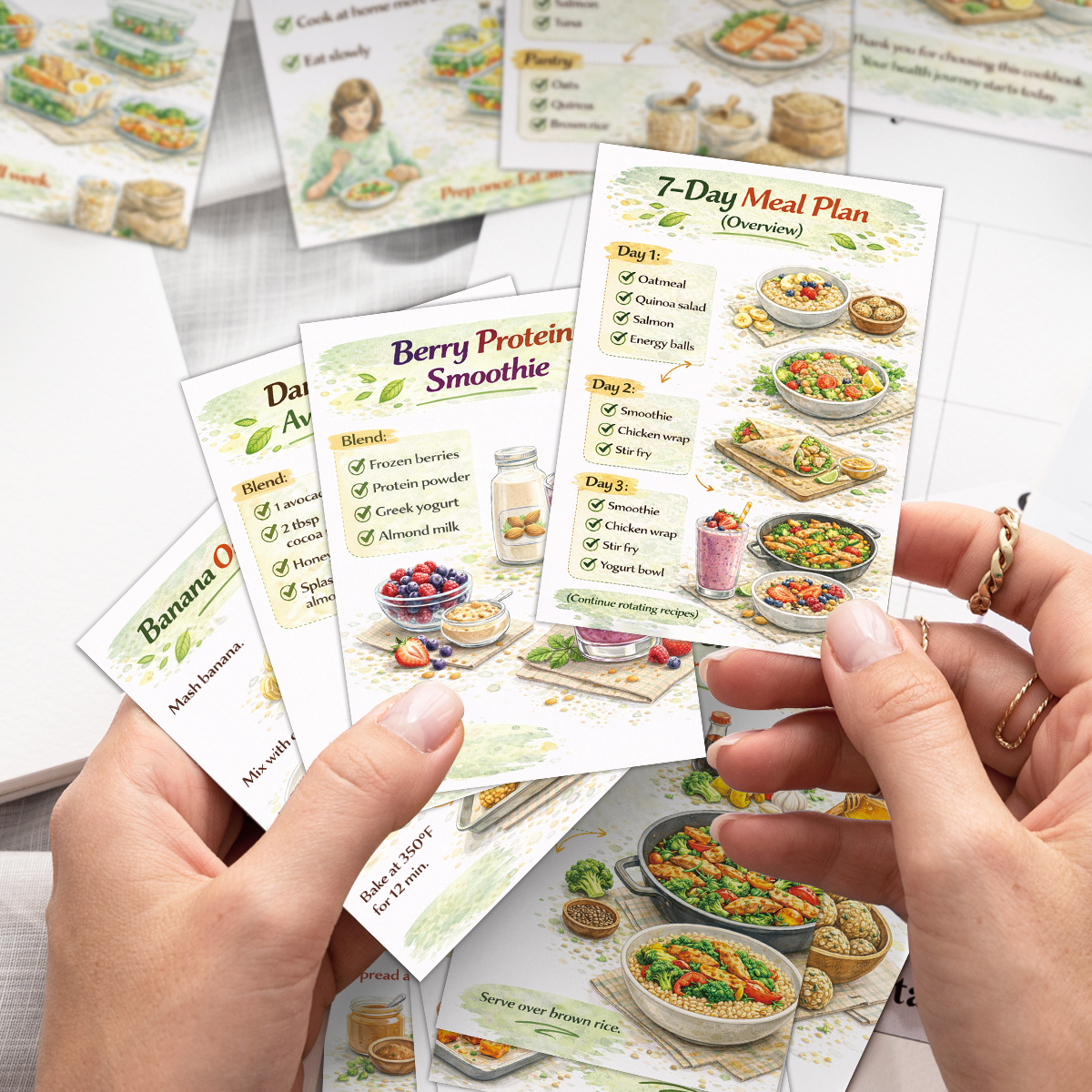 24pcs Cooking Recipe Cards Wit - Home Cooking Recipes avis et prix