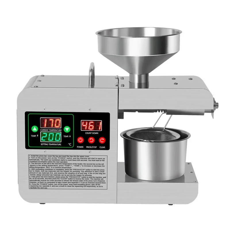 X8S New Upgraded Intelligent T - Home Cooking Oil Making Machine avis et prix