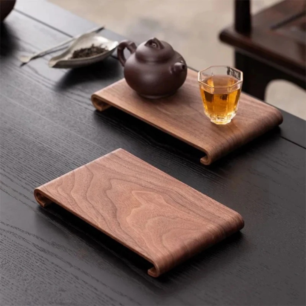 Wooden Coffee Tea Tray Rectang - Home Cooking Recipes avis et prix