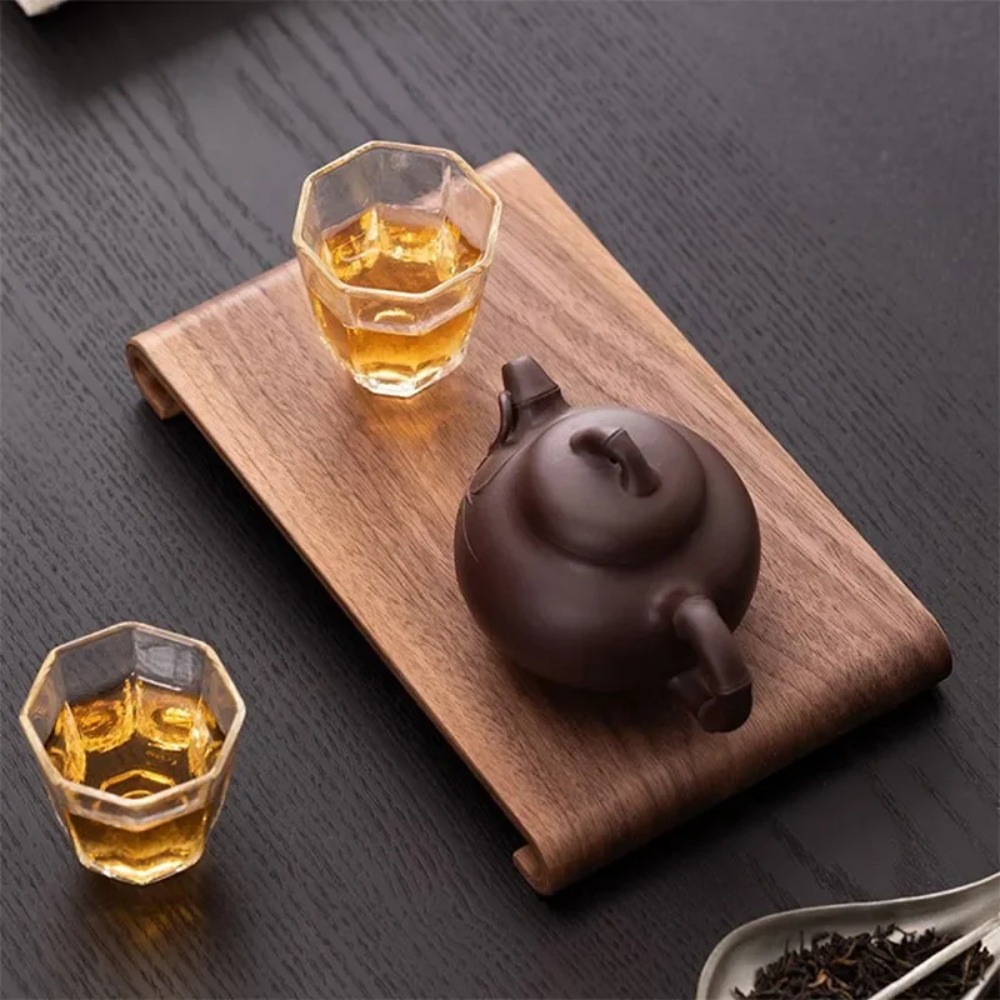 Wooden Coffee Tea Tray Rectang - Home Cooking Recipes avis et prix