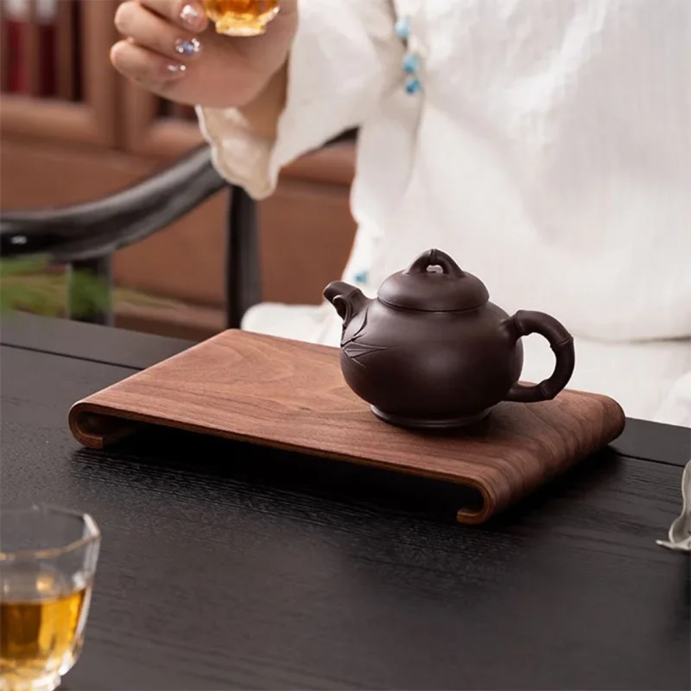 Wooden Coffee Tea Tray Rectang - Home Cooking Recipes avis et prix