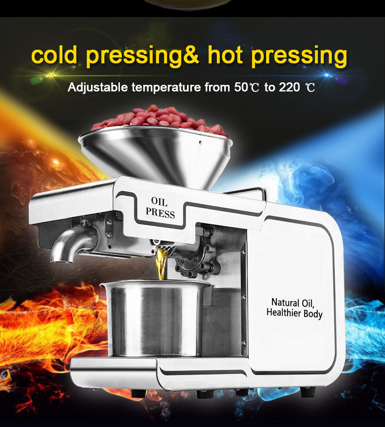 220V/110V Home Oil Press Machi - Home Cooking Oil Making Machine avis et prix