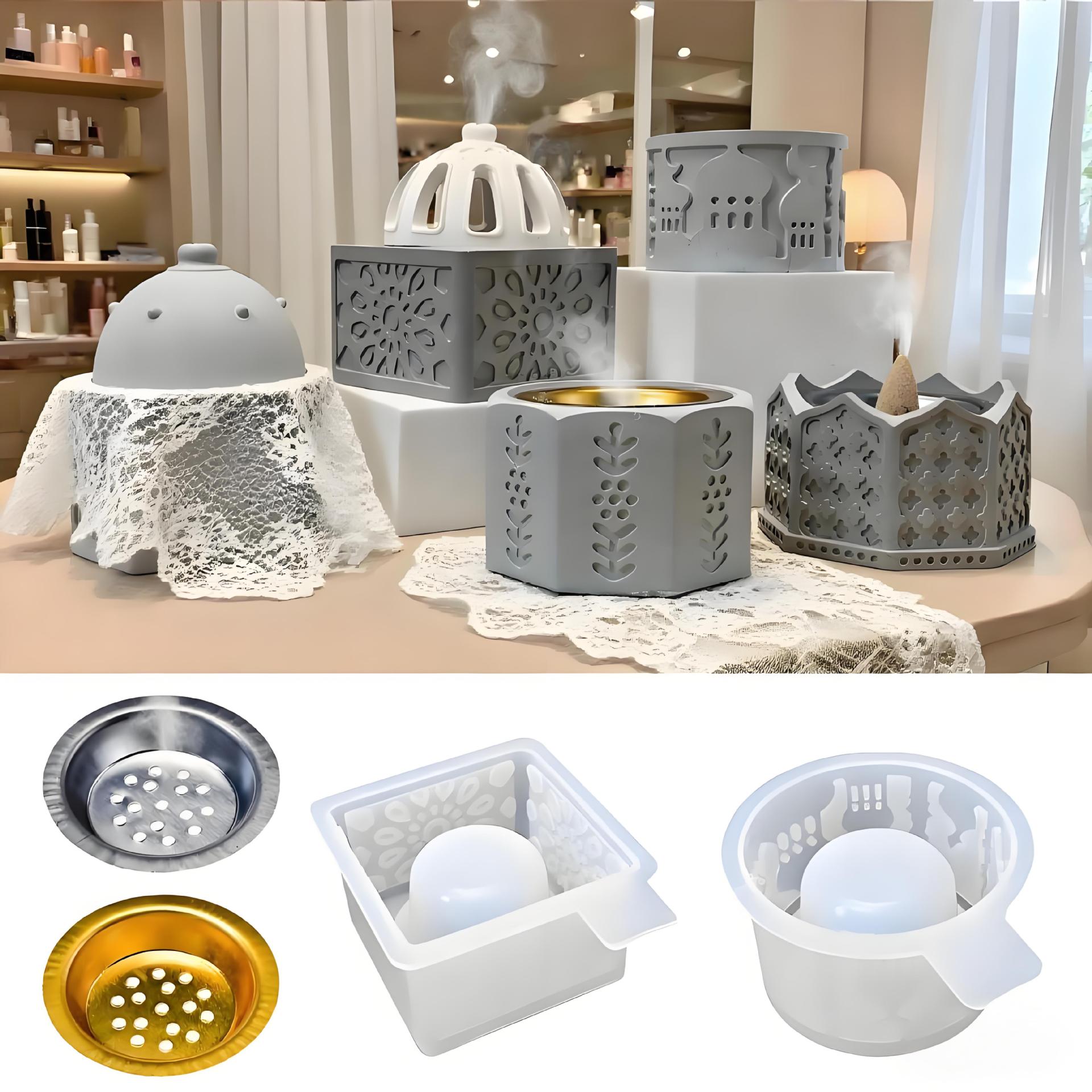 Concrete Incense Burner Silico - Idli Steamer Mold avis et prix