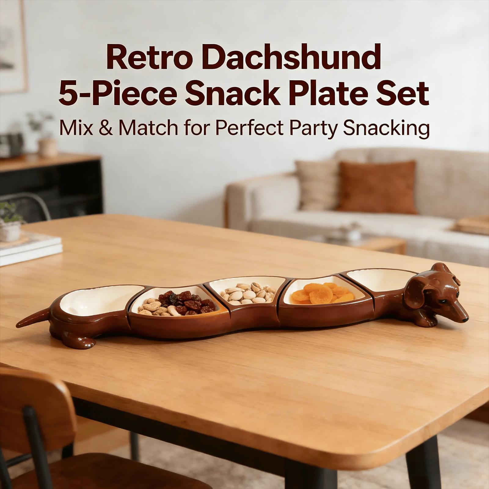 Dachshund Divided Serving Tray - Home Cooking Recipes avis et prix