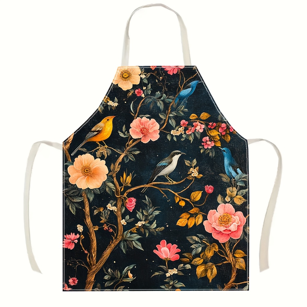 1pc, Vintage Floral Bird Print - Home Cooking Ideas avis et prix
