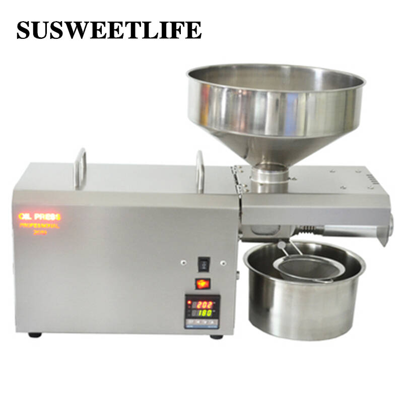 220V/110V S8 Oil Press Machine - Home Cooking Oil Making Machine avis et prix