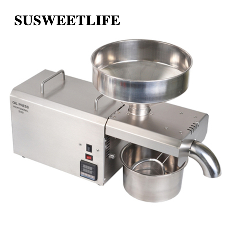 220V/110V S8 Oil Press Machine - Home Cooking Oil Making Machine avis et prix
