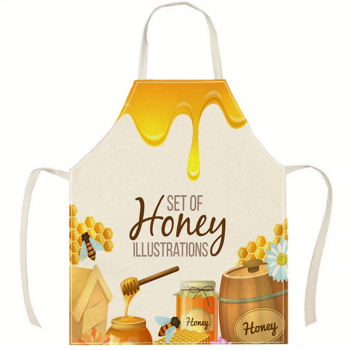 1pc Honey Bee Apron Sweet Kitc - Home Cooking Ideas avis et prix