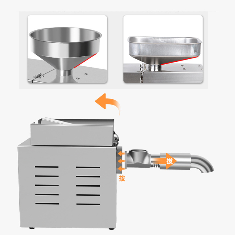 R3 Small Stainless Steel House - Home Cooking Oil Making Machine avis et prix