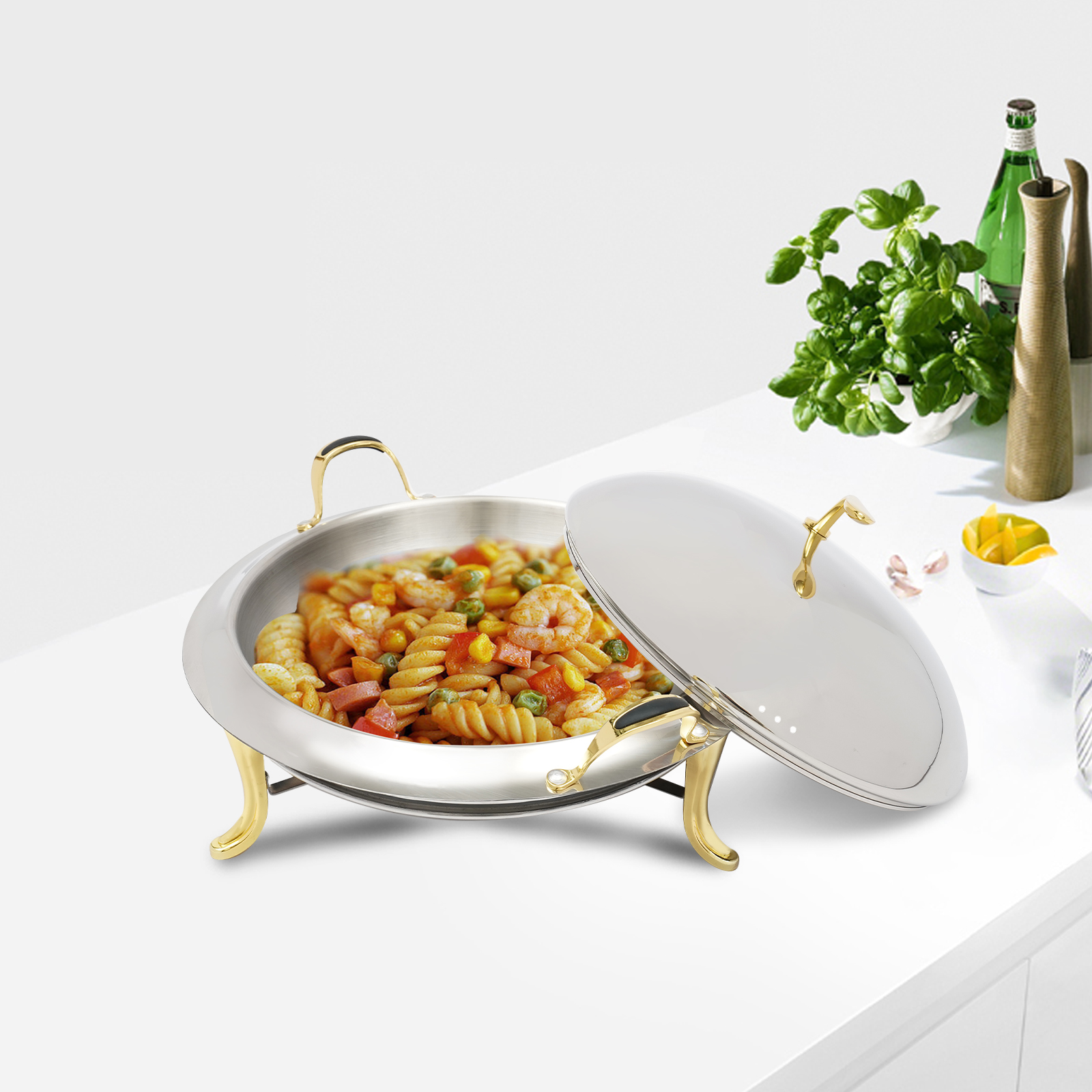 Stainless Steel Chafing Dish,  - Home Cooking Recipes avis et prix
