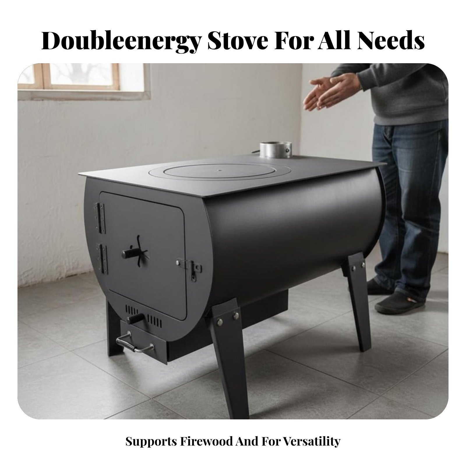 Smokeless Heating Stove for Wi - Home Cooking Heater avis et prix