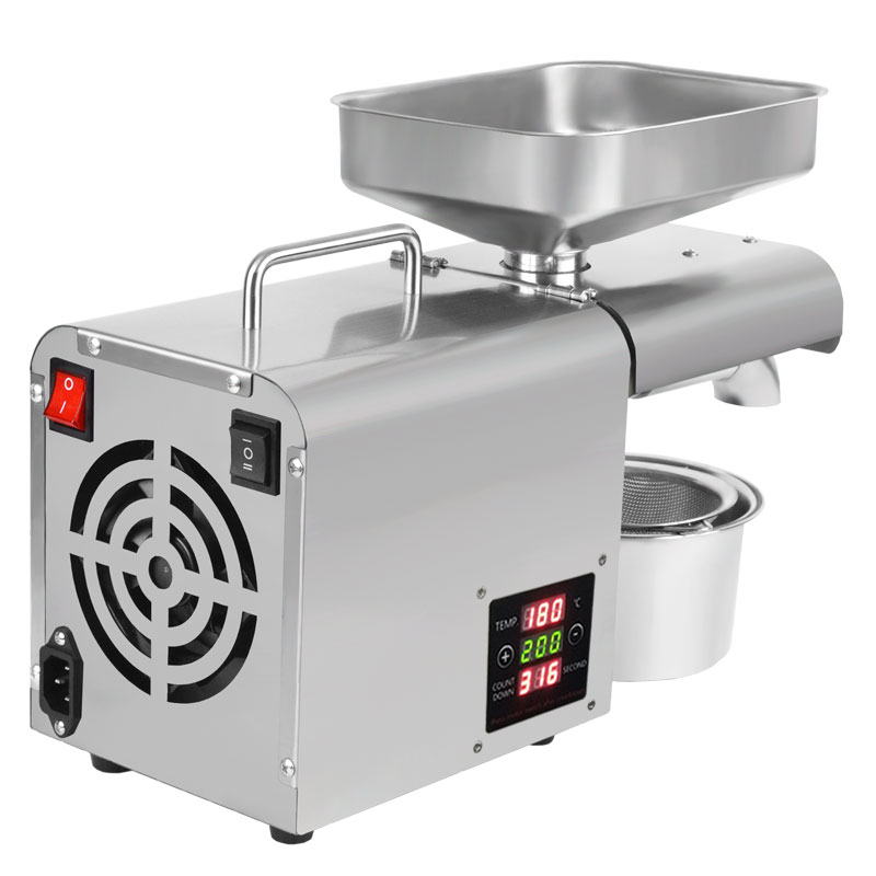 Electric Oil Press Machine Sta - Home Cooking Oil Making Machine avis et prix