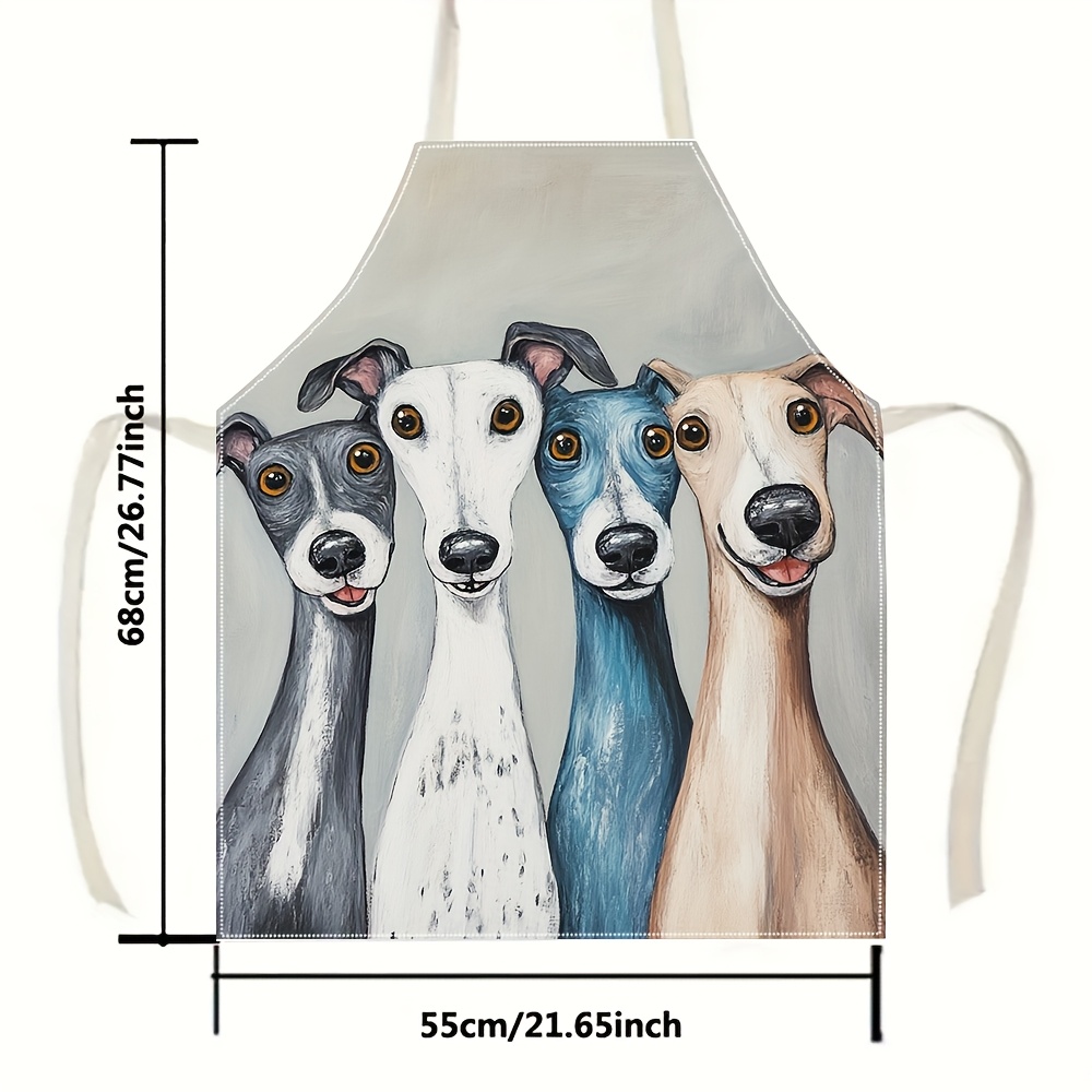 1pc Cute Greyhound Dog Art Apr - Home Cooking Ideas avis et prix