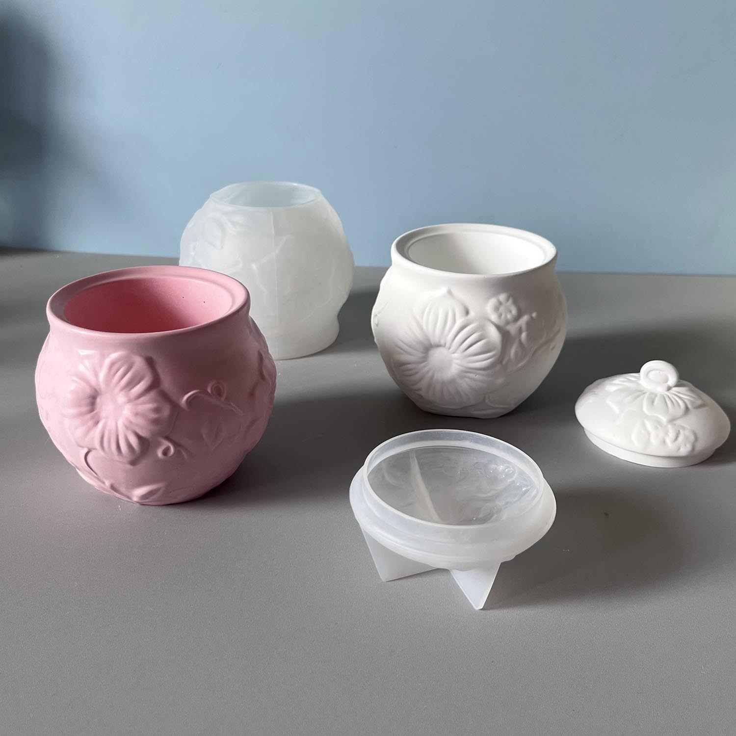 Embossed Pattern Jar Silicone  - Idli Steamer Mold avis et prix