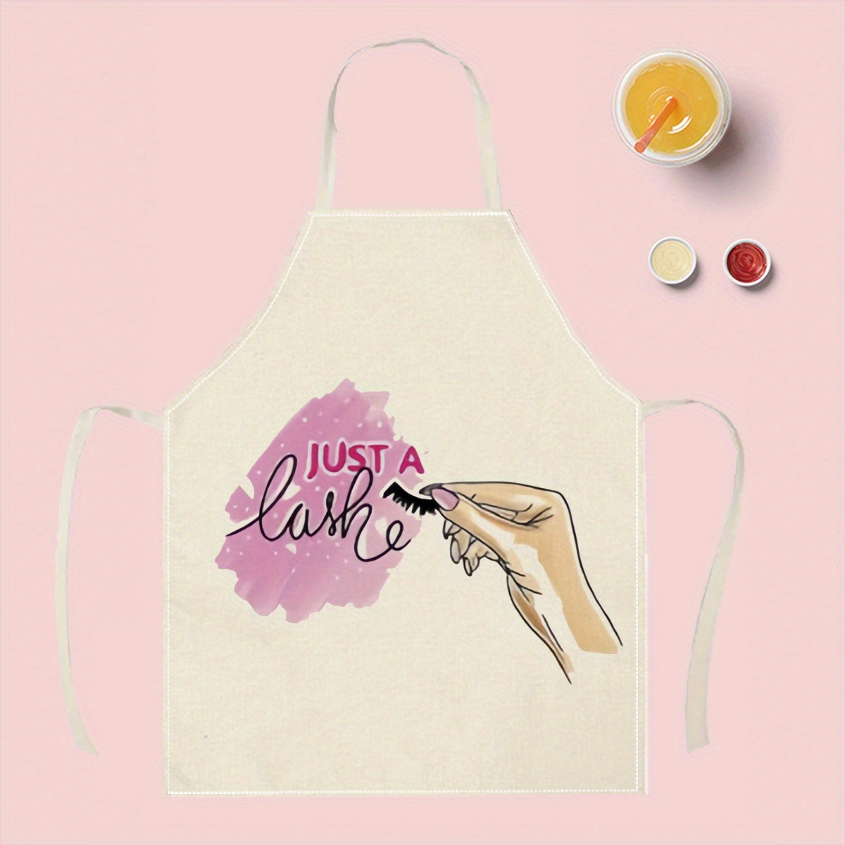 1pc Just A Lash Apron Beauty G - Home Cooking Ideas avis et prix