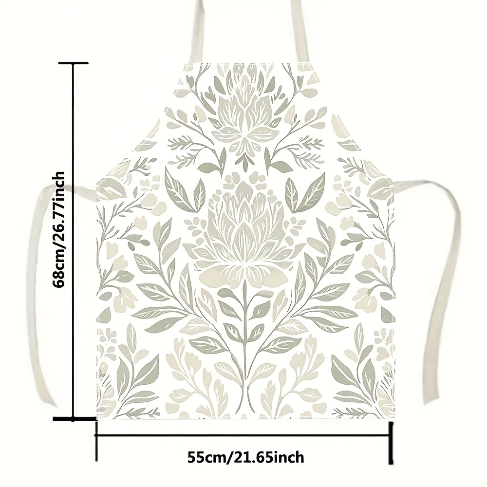 1pc Vintage Floral Apron Botan - Home Cooking Ideas avis et prix