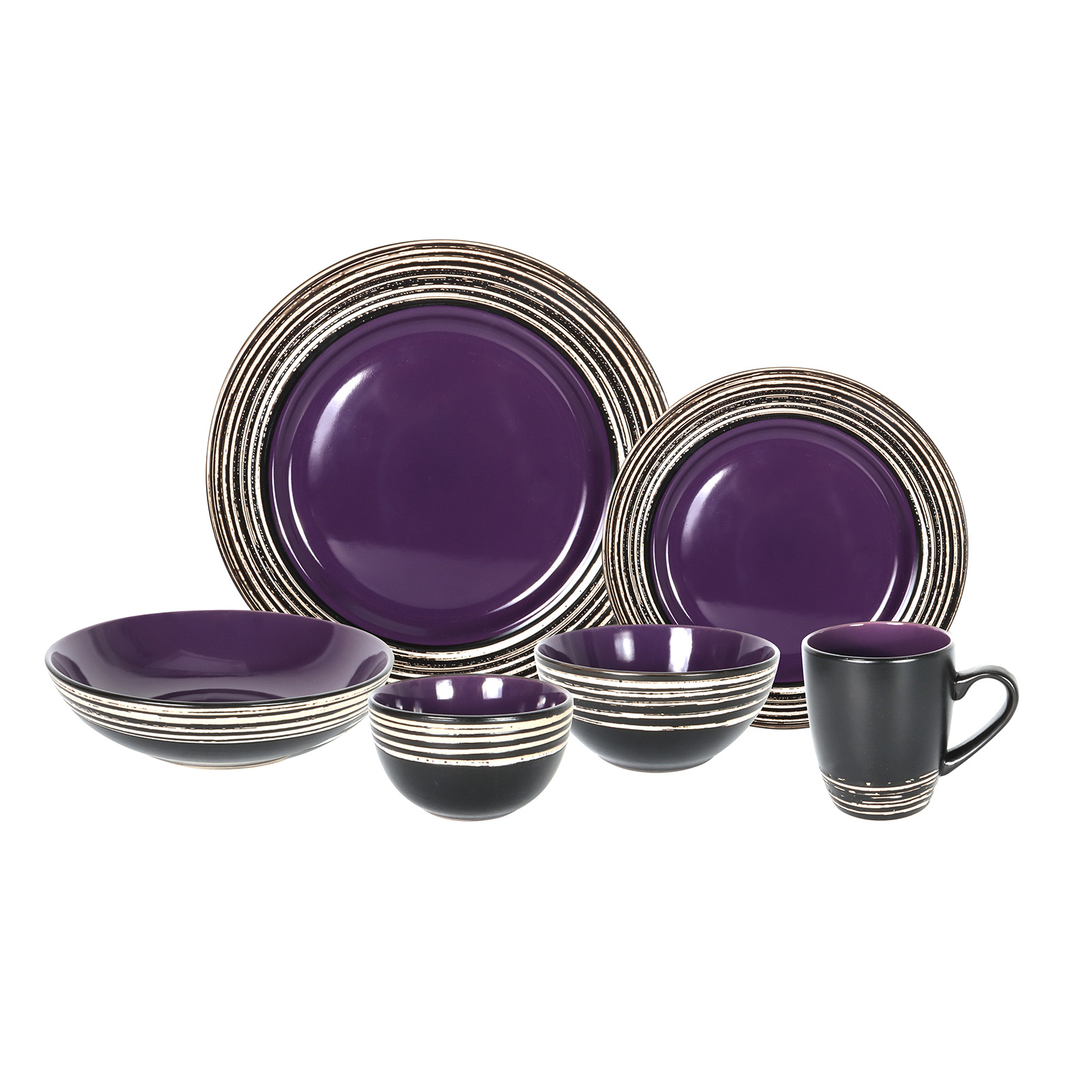 48pcs Stoneware Dinnerware Set - Home Cooking Ideas avis et prix
