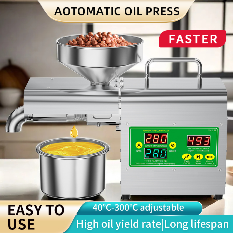 X3S 600W Intelligent Oil Press - Home Cooking Oil Making Machine avis et prix