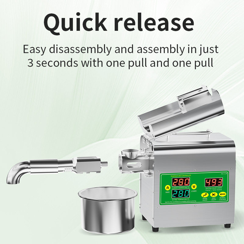 X3S 600W Intelligent Oil Press - Home Cooking Oil Making Machine avis et prix